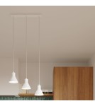 Lampy wiszące - Sollux Lampa wisząca TALEJA 1 biała [E27] SL.0983 - product 8