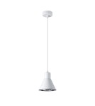 Lampy wiszące - Sollux Lampa wisząca TAZILA 1 biała [ES111] SL.0987 - product 1