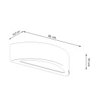 Sollux Kinkiet ATENA beton SL.0994 Sollux Kinkiet ATENA beton SL.0994