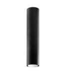 Lampy sufitowe - Sollux Plafon LAGOS 40 czarny SL.1002 - product 1