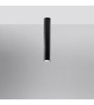 Lampy sufitowe - Sollux Plafon LAGOS 40 czarny SL.1002 - product 2