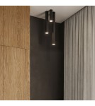 Sollux Plafon LAGOS 60 czarny SL.1003 Sollux Plafon LAGOS 60 czarny SL.1003