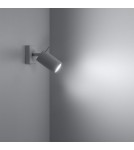 Kinkiety - Sollux Kinkiet RING biały z włącznikiem SL.1024 - product 3