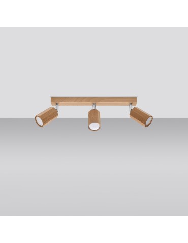 Sollux Plafon ZEKE 3 dąb SL.1030 - produkt 2
