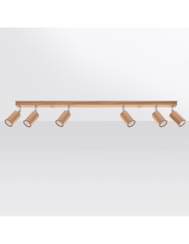 Sollux Plafon ZEKE 6 dąb SL.1032 - produkt 2