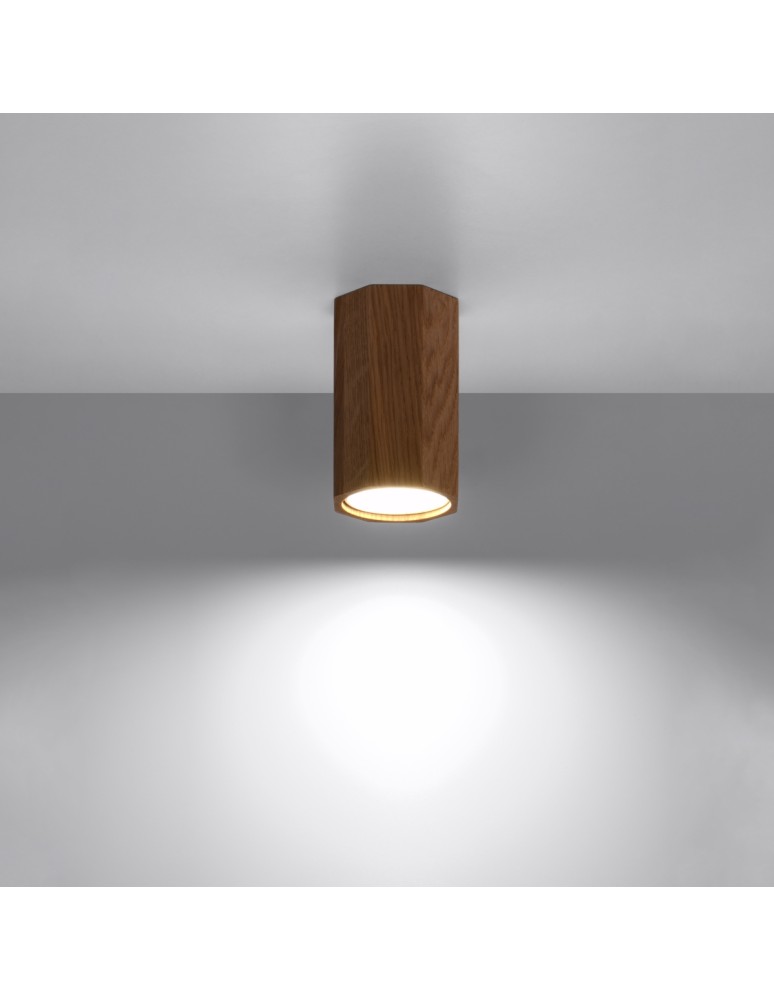 Sollux Plafon ZEKE 10 dąb SL.1033