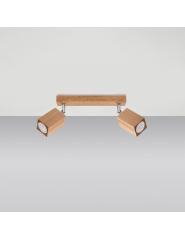 Sollux Plafon KEKE 2 dąb SL.1036 - produkt 2