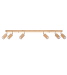 Sollux Plafon BERG 6 naturalne drewno SL.1043 Sollux Plafon BERG 6 naturalne drewno SL.1043