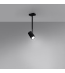 Lampy sufitowe - Sollux Plafon NORANO czarny SL.1074 - product 3