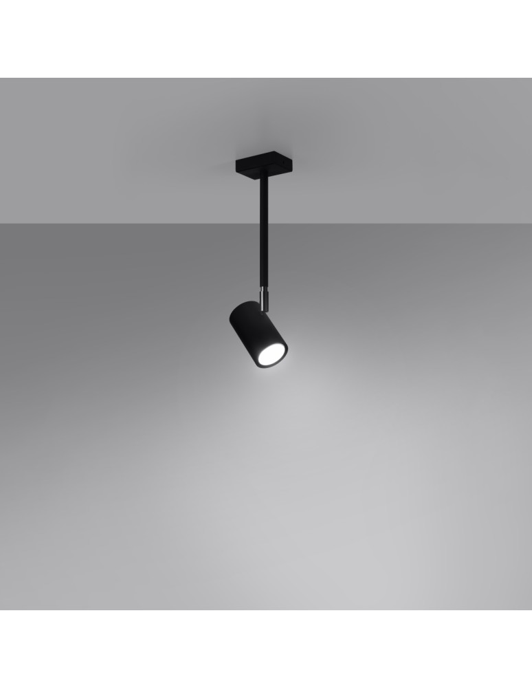 Sollux Plafon NORANO czarny SL.1074