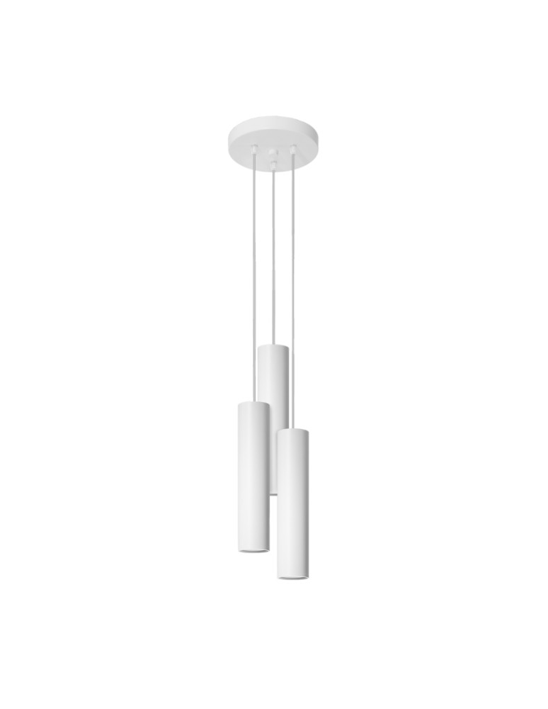 Sollux Lampa wisząca LAGOS 3P biały SL.1078 Sollux Lampa wisząca LAGOS 3P biały SL.1078