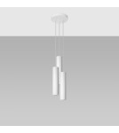 Sollux Lampa wisząca LAGOS 3P biały SL.1078 Sollux Lampa wisząca LAGOS 3P biały SL.1078