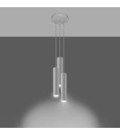 Sollux Lampa wisząca LAGOS 3P biały SL.1078 Sollux Lampa wisząca LAGOS 3P biały SL.1078