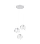 Lampy wiszące - Sollux Lampa wisząca TULOS 3P biała SL.1084 - product 1