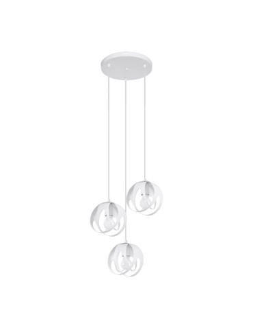 Sollux Lampa wisząca TULOS 3P biała SL.1084