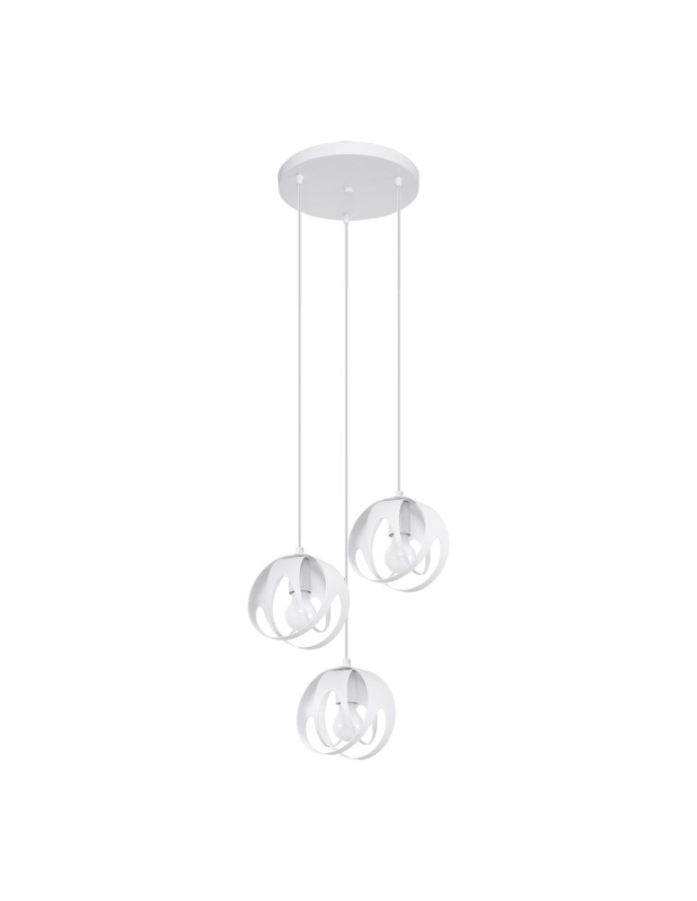 Sollux Lampa wisząca TULOS 3P biała SL.1084