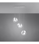 Sollux Lampa wisząca TULOS 3L biała SL.1085 Sollux Lampa wisząca TULOS 3L biała SL.1085