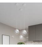 Sollux Lampa wisząca TULOS 3L biała SL.1085 Sollux Lampa wisząca TULOS 3L biała SL.1085