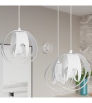 Sollux Lampa wisząca TULOS 3L biała SL.1085 Sollux Lampa wisząca TULOS 3L biała SL.1085
