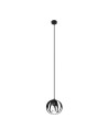 Sollux Lampa wisząca TULOS 1 czarna SL.1087