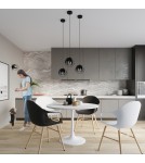 Sollux Lampa wisząca TULOS 3L czarna SL.1089 Sollux Lampa wisząca TULOS 3L czarna SL.1089