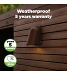 Kinkiety zewnętrzne - Lutec Zewnętrzna Ścienna ANCOR  5115001445 - product 10