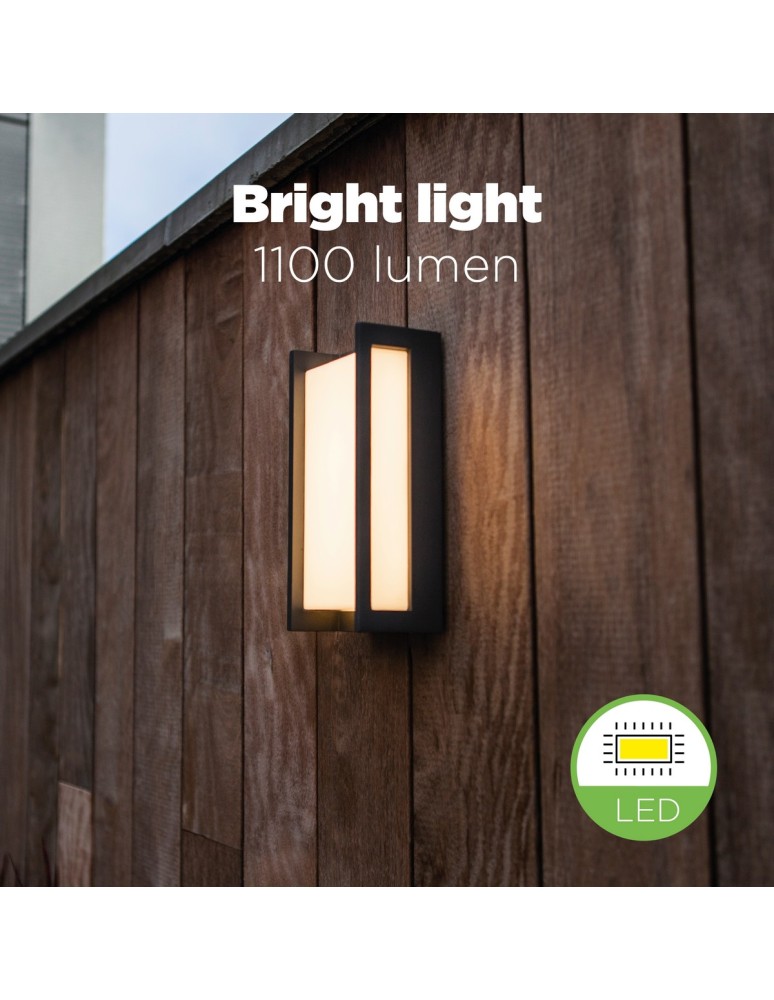 Lutec QUBO Ścienna LED Antracyt 5193001118