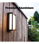 Kinkiety zewnętrzne - Lutec QUBO Ścienna LED Antracyt 5193001118 - produkt 10
