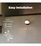 Lampy zewnętrzne z czujnikiem ruchu - Lutec Zewnętrzna Ścienna POLO 5205702118 - product 8