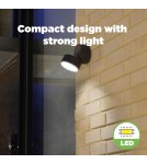 Kinkiety zewnętrzne - Lutec TRUMPET Sufitowa LED Antracyt 5626001118 - produkt 5
