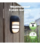 Kinkiety zewnętrzne - Lutec BULLO Sufitowa LED szary 6383001118 - produkt 9