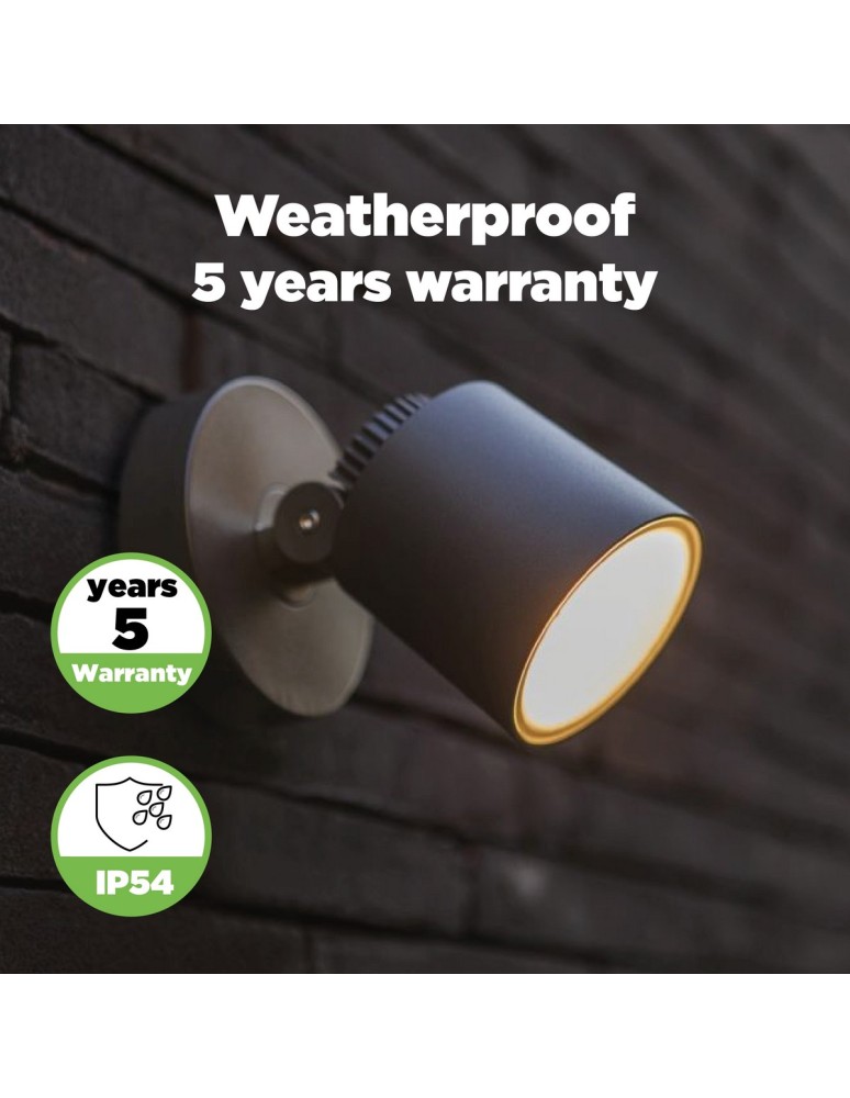 Lutec EXPLORER Ścienna LED Antracyt 6609202118