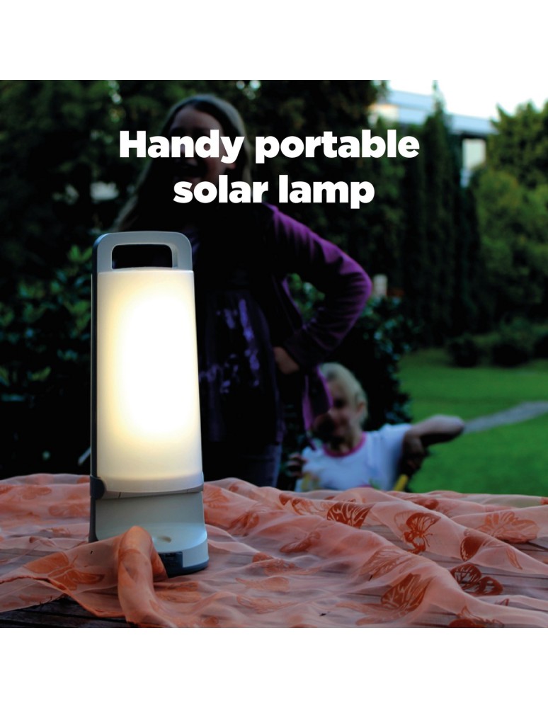 Lampy solarne - Lutec DRAGONFLY Zewnętrzna LED Srebrnoszary 6904101337 - produkt kolory-swiatla.pl 10