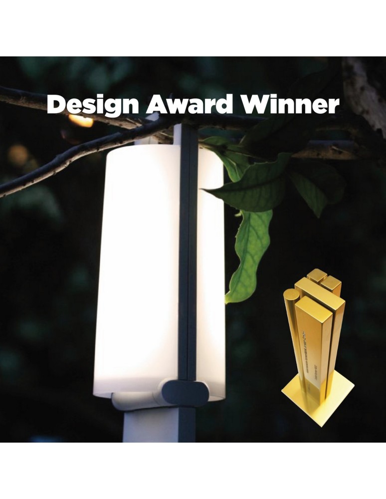 Lampy solarne - Lutec DRAGONFLY Zewnętrzna LED Srebrnoszary 6904101337 - produkt kolory-swiatla.pl 13