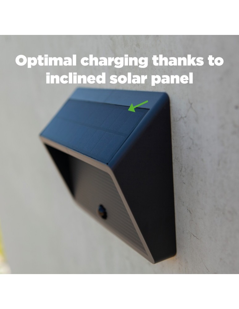 Lutec Zewnętrzna Solarna Ścienna LINKO SOLAR 6912301335 Lutec Zewnętrzna Solarna Ścienna LINKO SOLAR 6912301335