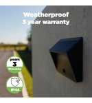 Lutec Zewnętrzna Solarna Ścienna LINKO SOLAR 6912301335 Lutec Zewnętrzna Solarna Ścienna LINKO SOLAR 6912301335