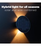 Lutec Zewnętrzna Solarna Hybrydowa BELKA HYBRID 6915601335 Lutec Zewnętrzna Solarna Hybrydowa BELKA HYBRID 6915601335