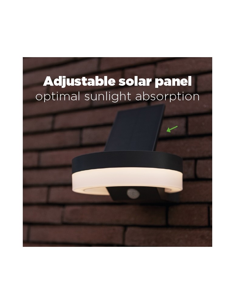 Lutec Zewnętrzna Solarna RUNDA SOLAR 6915801335 Lutec Zewnętrzna Solarna RUNDA SOLAR 6915801335