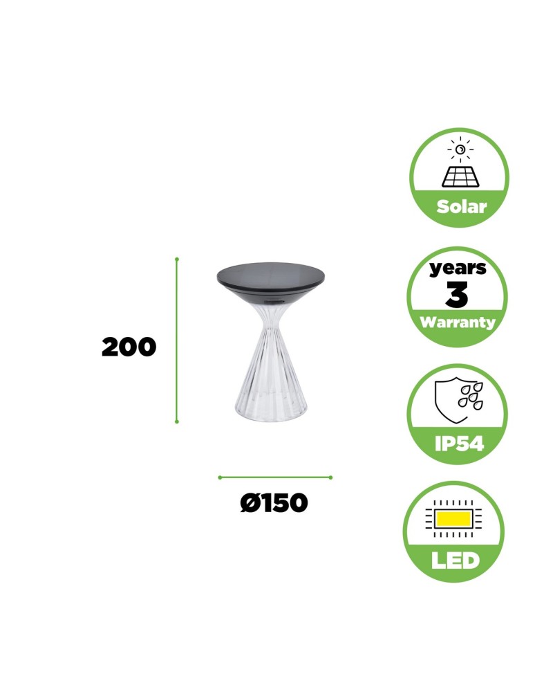 Lutec Zewnętrzna Solarna MIYI SOLAR 6916301330