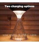 Lampy solarne - Lutec Zewnętrzna Solarna MIYI SOLAR 6916301330 - product 9