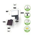 Lampy solarne - Lutec Zewnętrzna Solarna SUNSHINE - CZUJNIK RUCHU 6925604345 - product 2