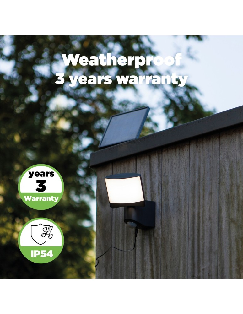 Lutec Zewnętrzna Solarna SUNSHINE - CZUJNIK RUCHU 6925604345