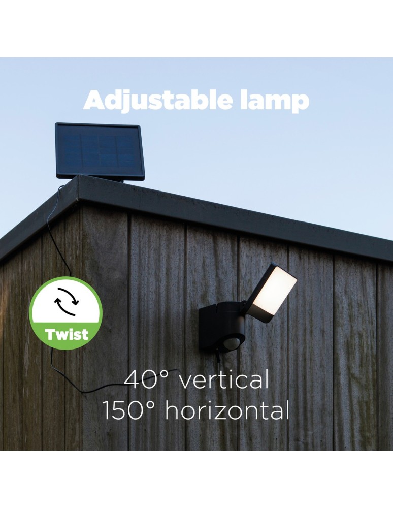 Lutec Zewnętrzna Solarna SUNSHINE - CZUJNIK RUCHU 6925604345