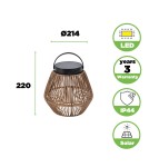 Lampy ogrodowe przenośne - Lutec Zewnętrzna Solarna COPPA SOLAR 6933708330 - product 5