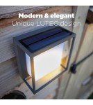 Lampy solarne - Lutec CURTIS - CZUJNIK RUCHU Ścienna LED szary 6934601118 - produkt 8