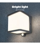 Lutec Zewnętrzna Solarna DOBLO - CZUJNIK RUCHU 6940101125 Lutec Zewnętrzna Solarna DOBLO - CZUJNIK RUCHU 6940101125