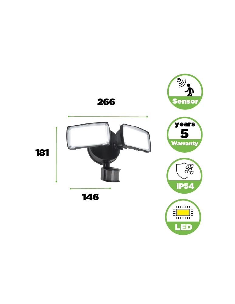 Lutec Zewnętrzna Ścienna CHIMERA 7635415330 Lutec Zewnętrzna Ścienna CHIMERA 7635415330