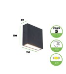 Kinkiety zewnętrzne - Lutec Zewnętrzna Ścienna GEMINI XF 5104002012 - product 6