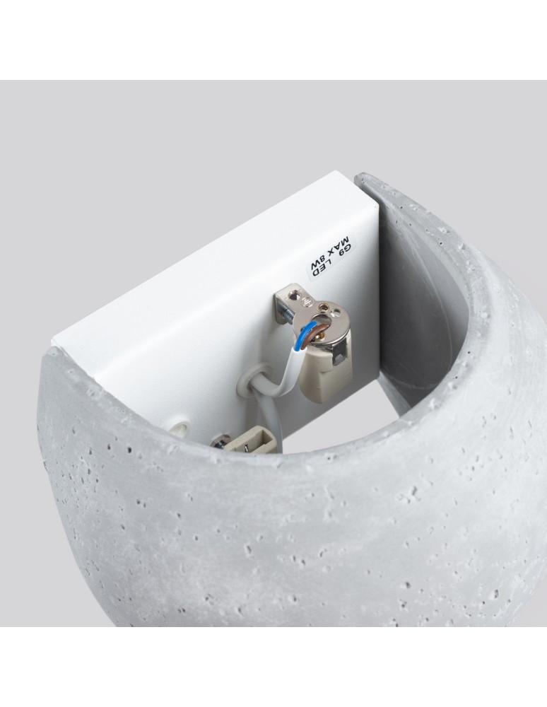 Sollux Kinkiet GLOBE beton SL.1362 Sollux Kinkiet GLOBE beton SL.1362
