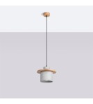 Sollux Lampa wisząca MAB beton SL.1363 Sollux Lampa wisząca MAB beton SL.1363